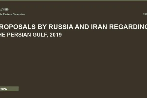 PROPOSALS BY RUSSIA AND IRAN REGARDING THE PERSIAN GULF, 2019