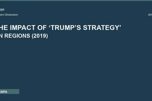THE IMPACT OF ‘TRUMP’S STRATEGY’ ON REGIONS (2019)