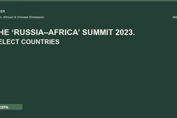 THE ‘RUSSIA–AFRICA’ SUMMIT 2023. SELECT COUNTRIES